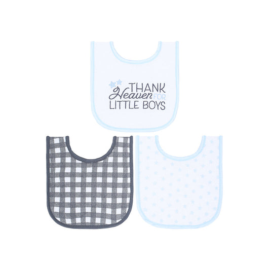 BIBS PK-3 BLUE THANK HEAVEN FOR LITTLE