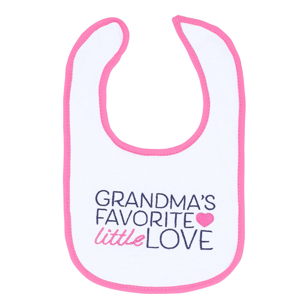 BIBS PK-3 PINK GRANDMA'S BESTIE