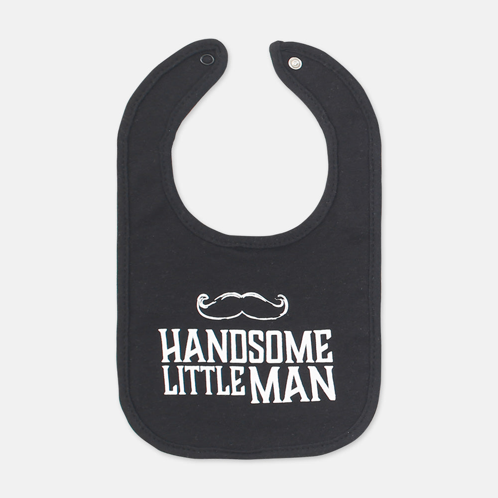 BIBS PK-3 WITH 2 BOOTIES LITTLE MAN