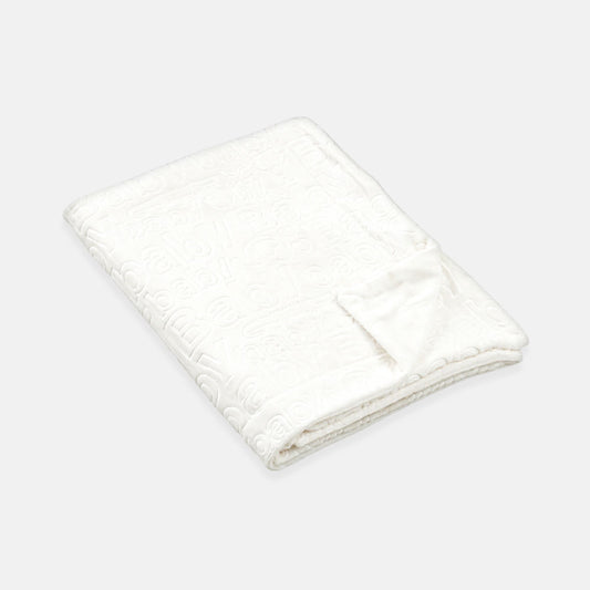 BLANKET VELVETY WHITE