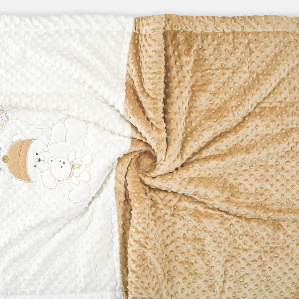 BLANKET BROWN VELVET