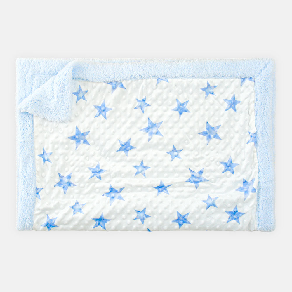 BLANKET STAR EMBOSSED