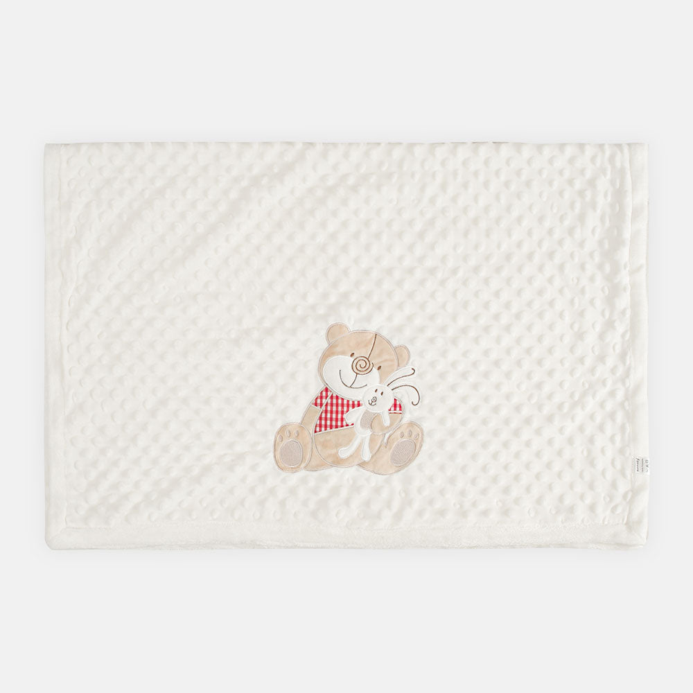 BLANKET WHITE BEAR