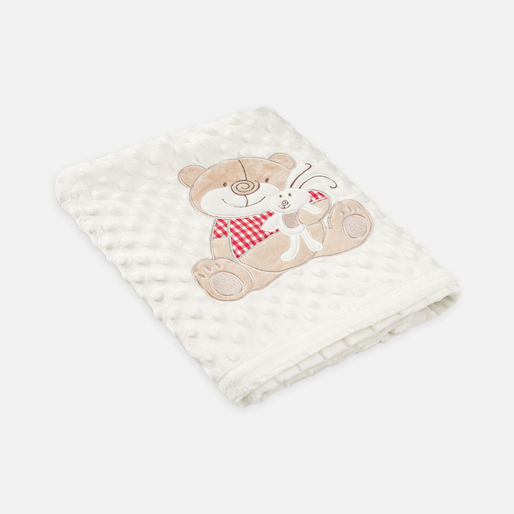 BLANKET WHITE BEAR