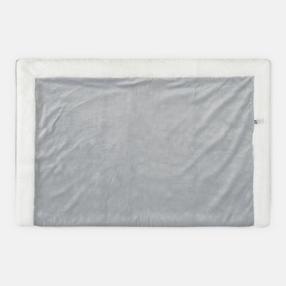 BLANKET GREY PLUSHY