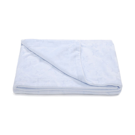 BLUE PLUSH BOYS BLANKET