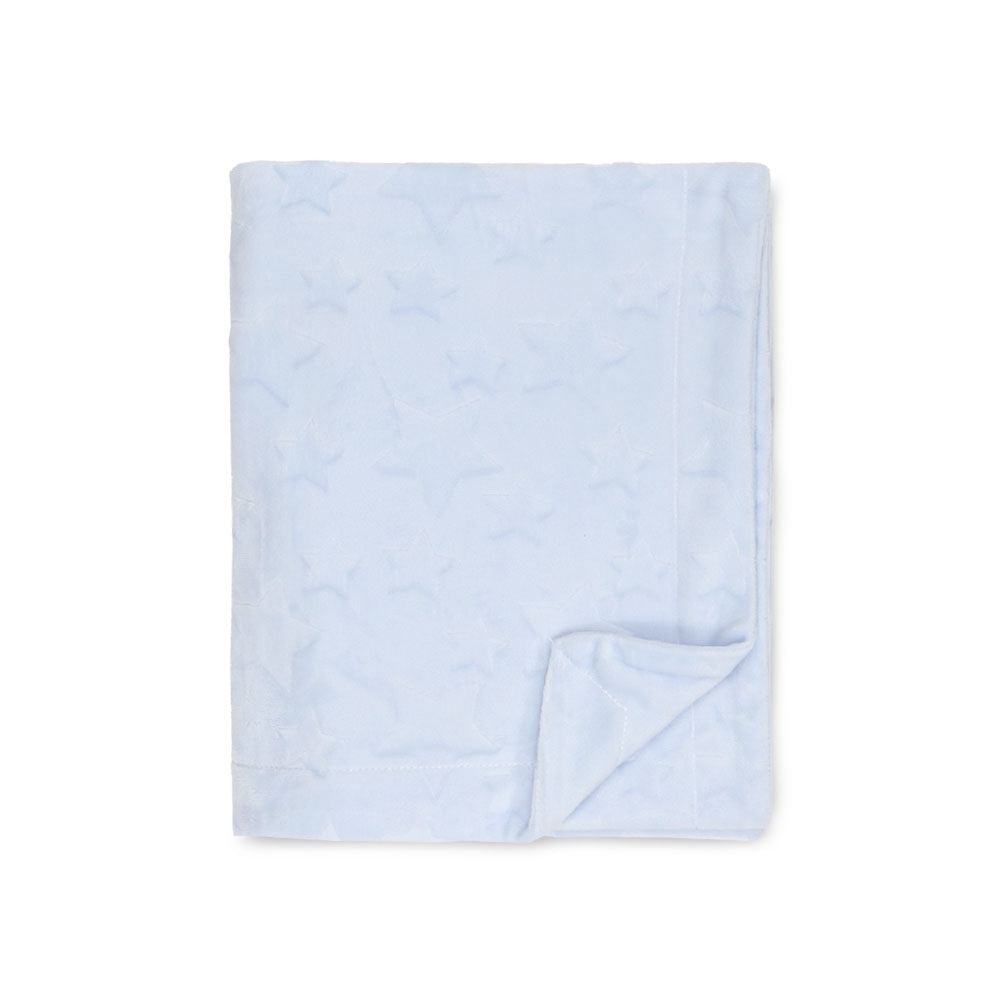 BLUE PLUSH BOYS BLANKET