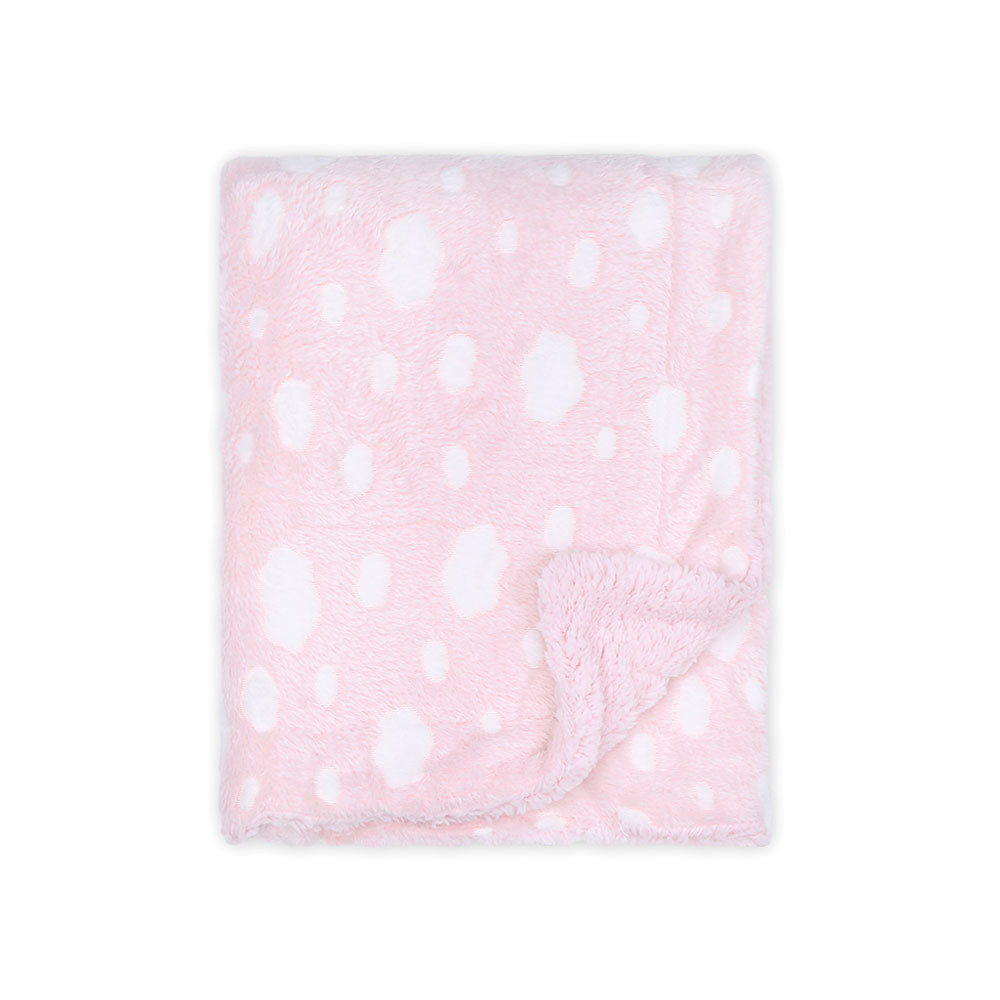 BLANKET PINK CLOUDS FLEECE