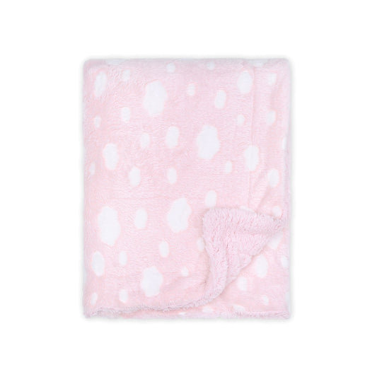 BLANKET PINK CLOUDS FLEECE