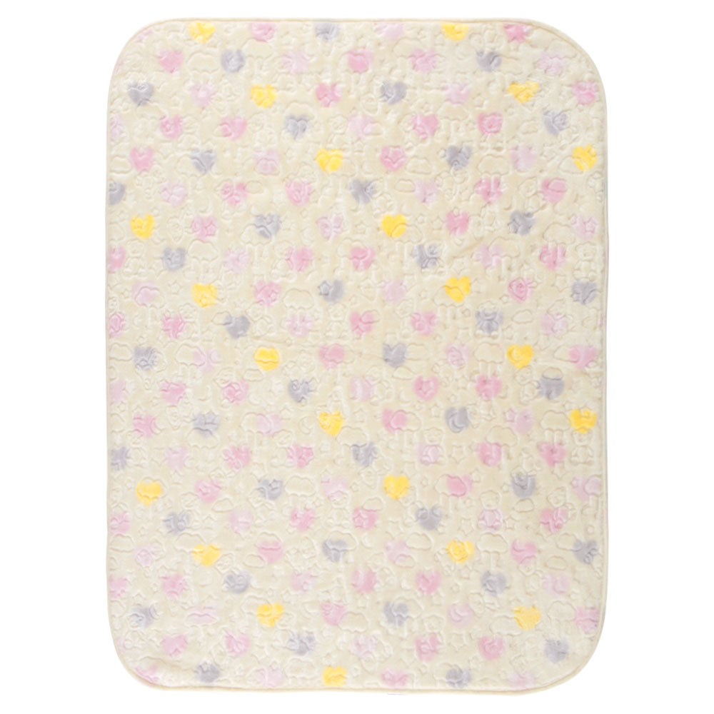 BABY BLANKET CREAM CLOUDS & STARS