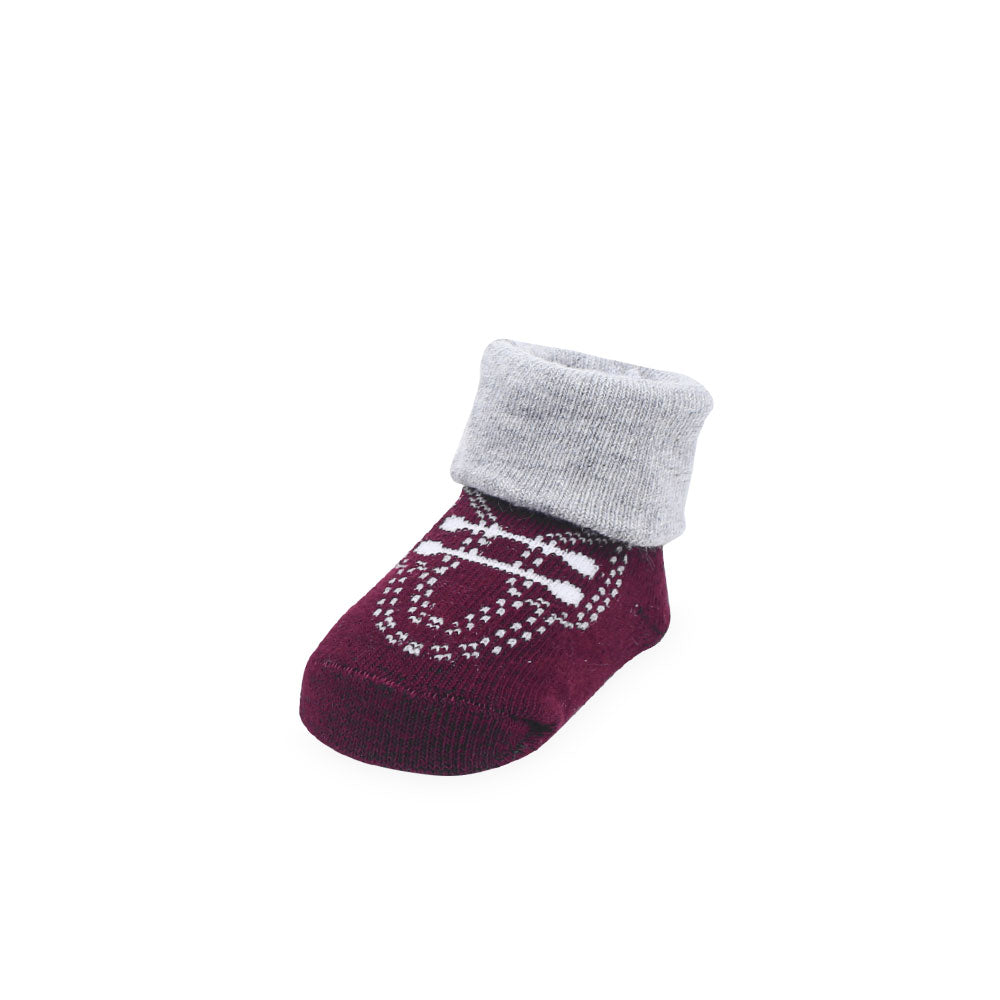 BOOTIES PK-3 & BOW PK-3 MULTICOLOR MOUSTACHE