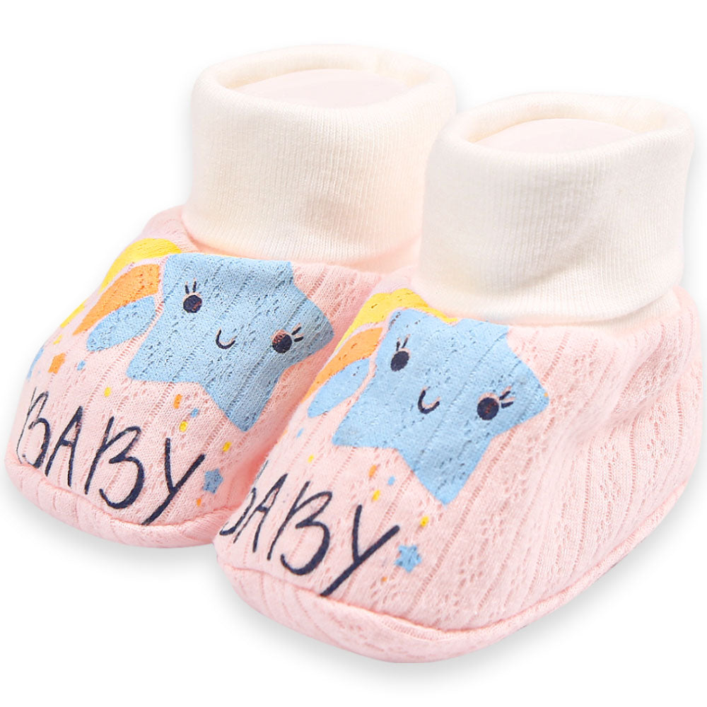 BOOTIES PINK BABY STAR