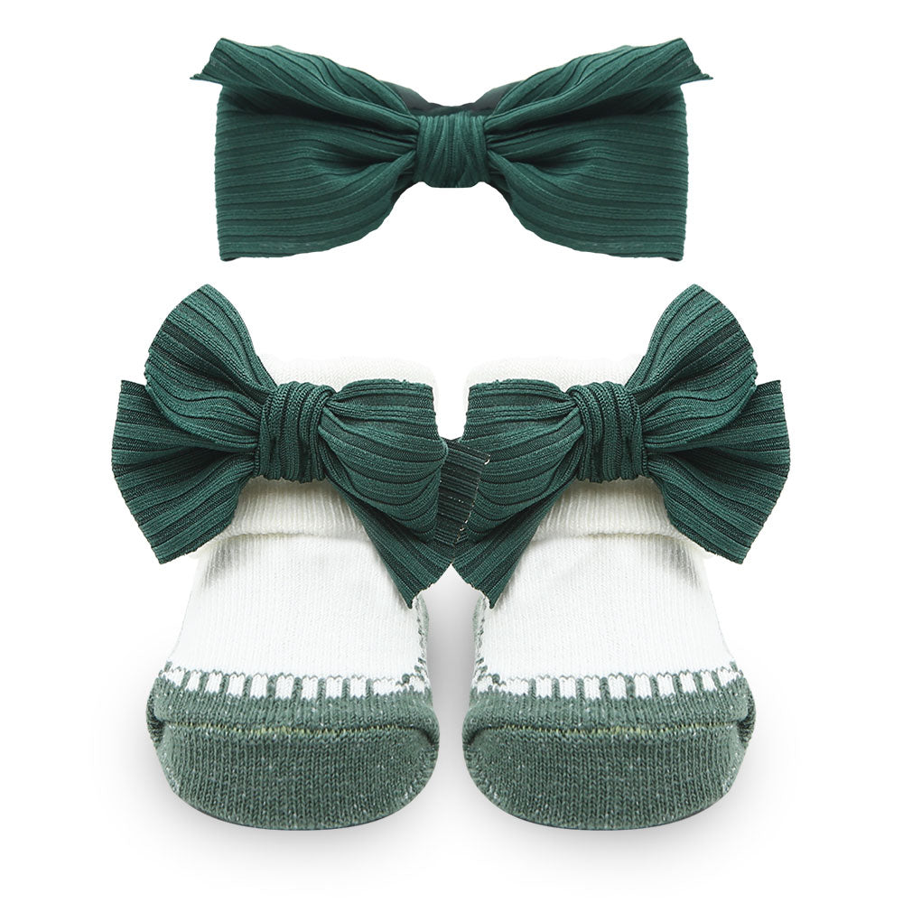 BOOTIES PK-3 WITH 3 HEAD BANDS MULTICOLOR