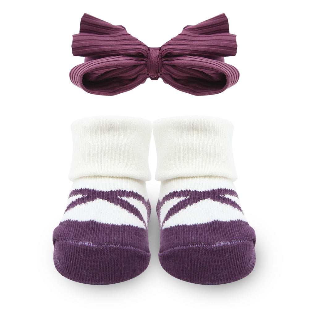 BOOTIES PK-3 WITH 3 HEAD BANDS MULTICOLOR