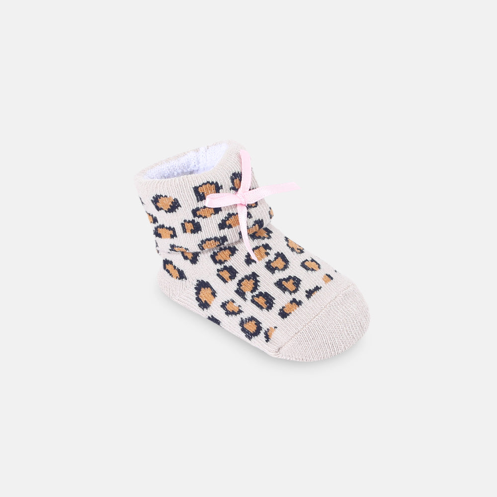 BOOTIES PK-3 LEOPARD