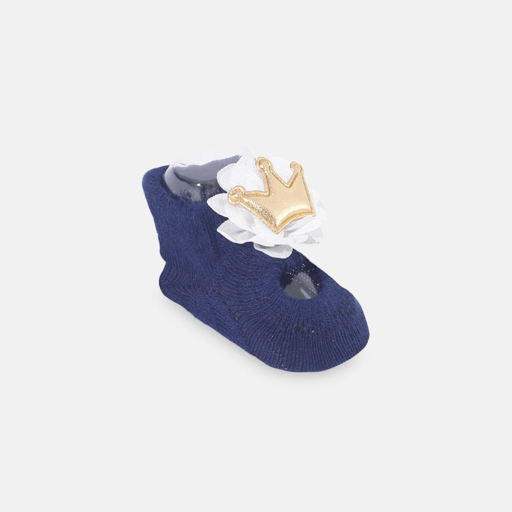 BOOTIES WITH HEAD BAND CROWN