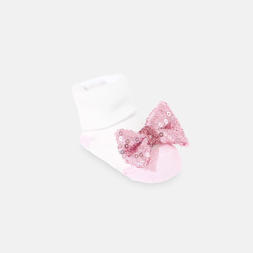BOOTIES WITH HEAD BAND SEQUIN