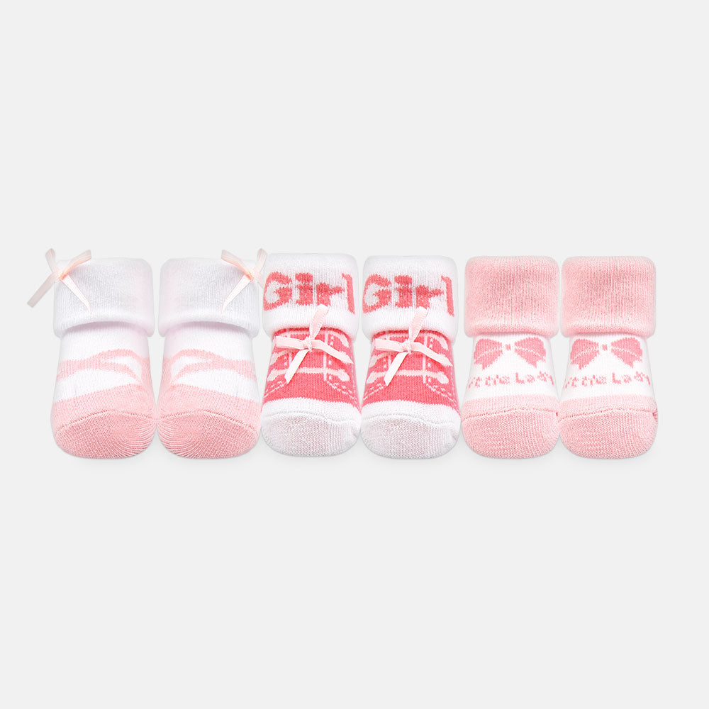 BOOTIES PK-3 SWEET PINK