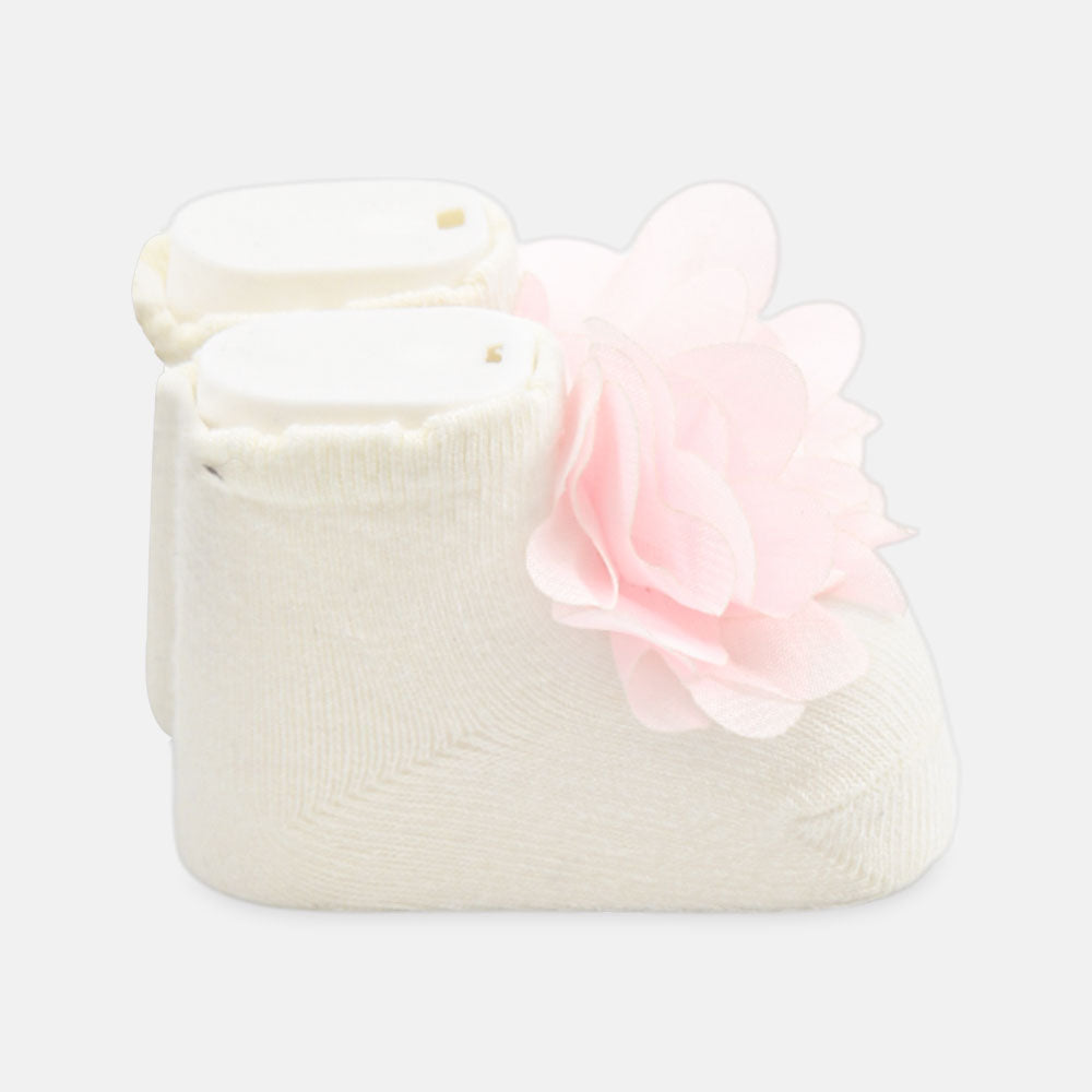 BOOTIES FLOWER ACCENTS