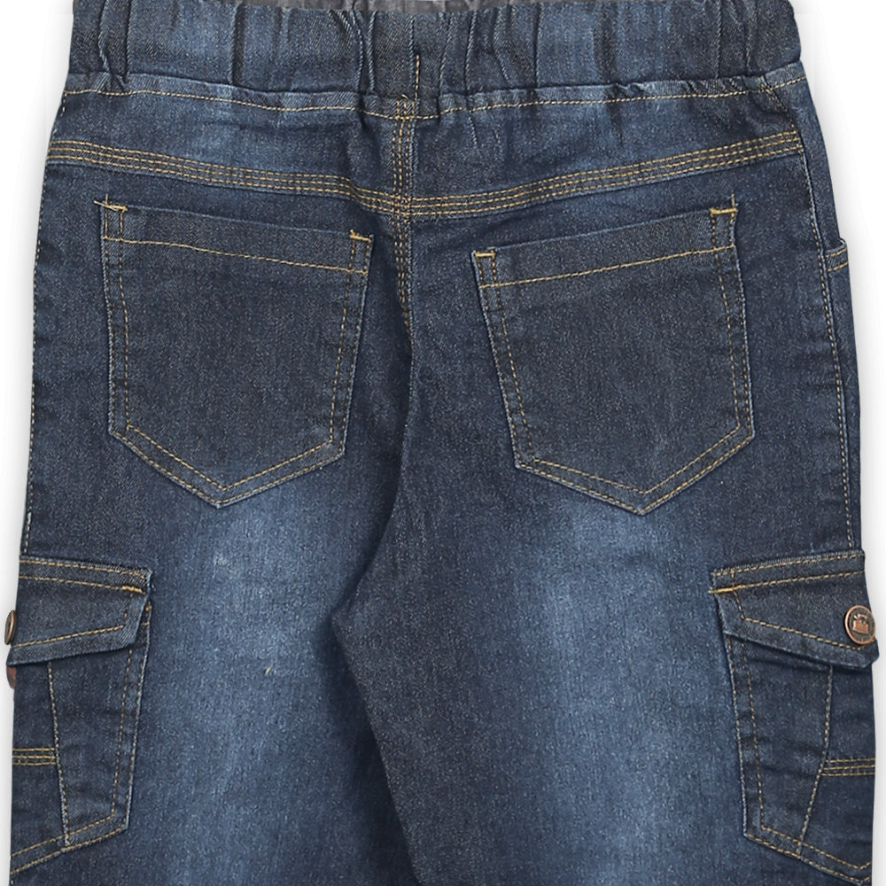 BOY BERMUDA SHORT JEANS DARK BLUE