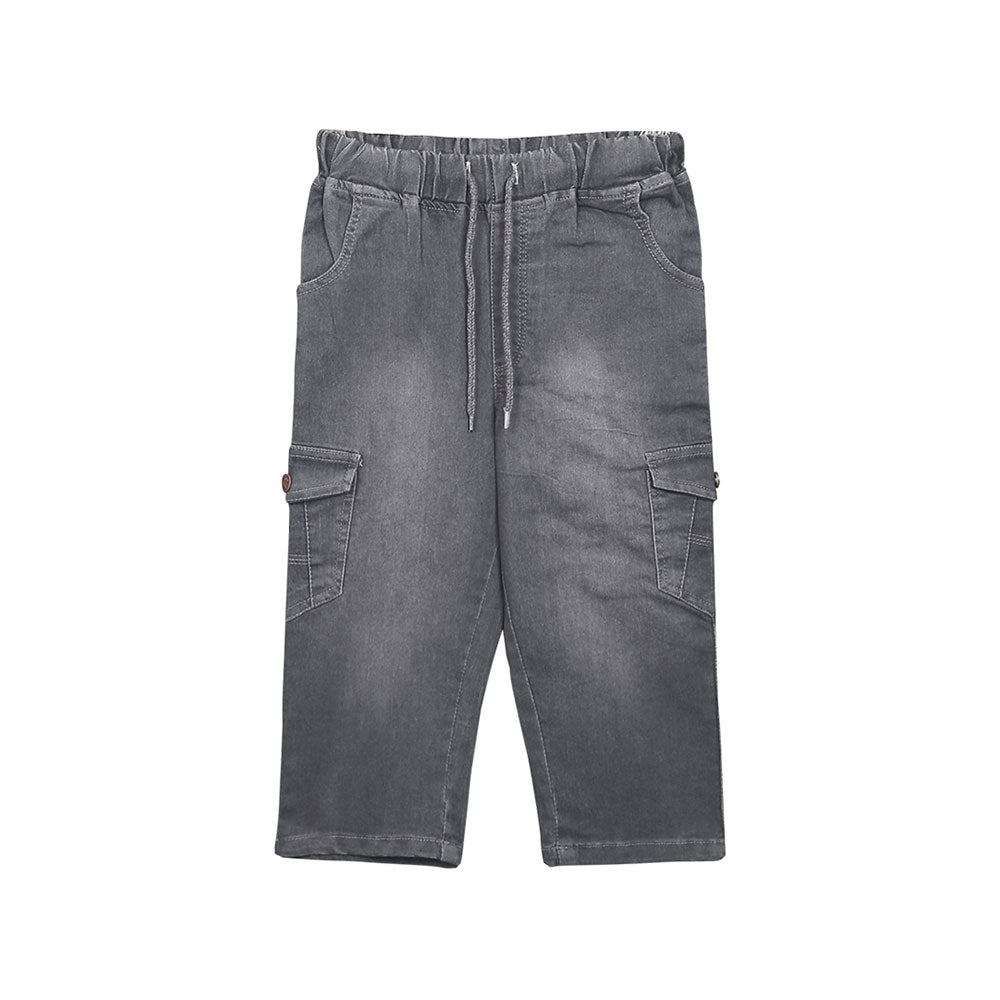 BOY BERMUDA SHORT GREY