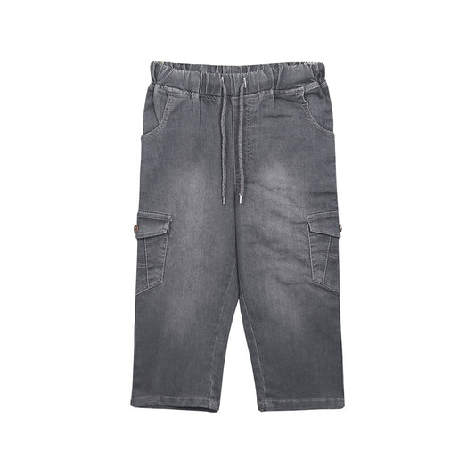 BOY BERMUDA SHORT GREY