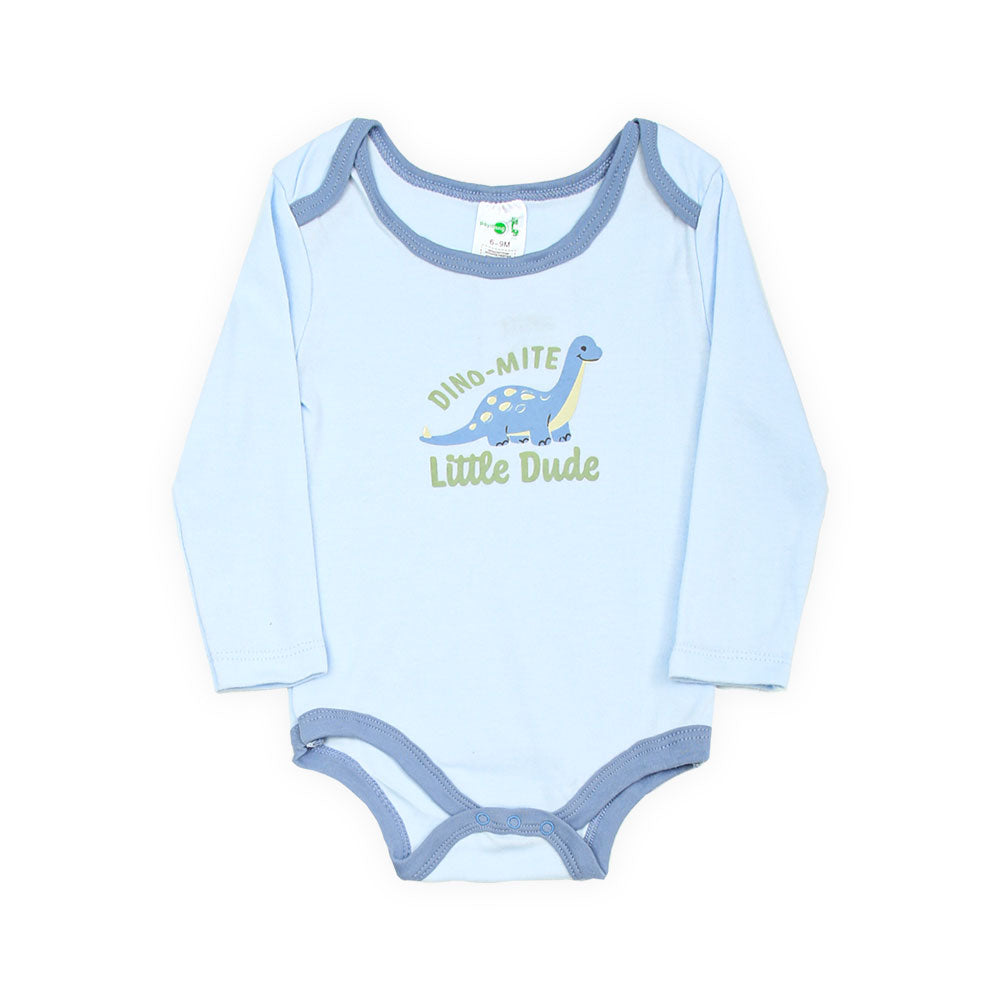 BOY BODY SUIT PK-3 FULL SLEEVE LITTLE DUDE