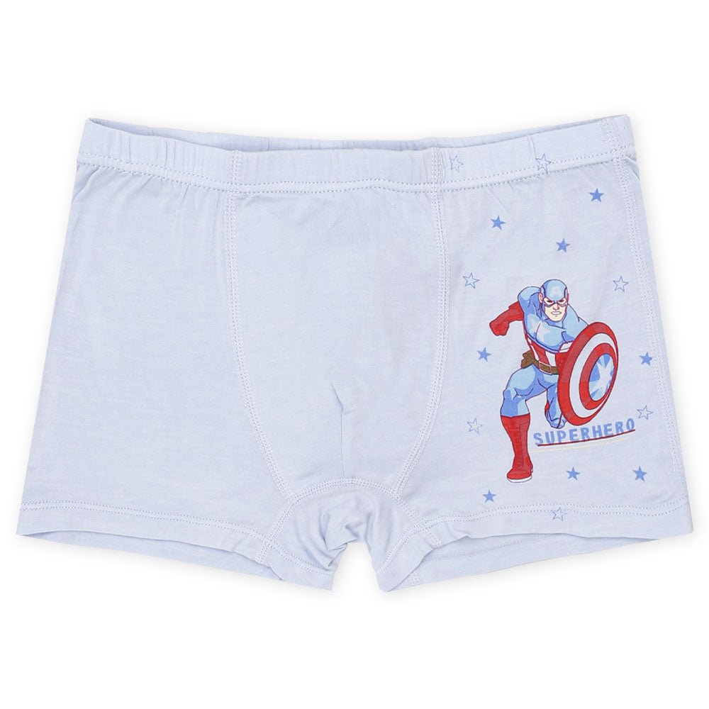 BOY BOXER PK-5 BLUE SUPERHERO