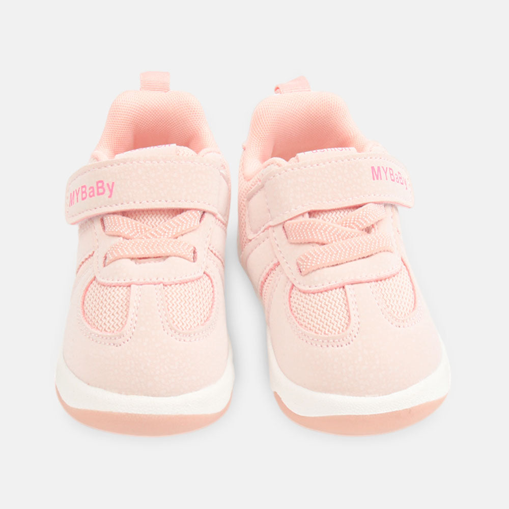 GIRL JOGGER LIGHT PINK MESH