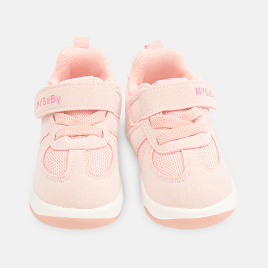 GIRL JOGGER LIGHT PINK MESH