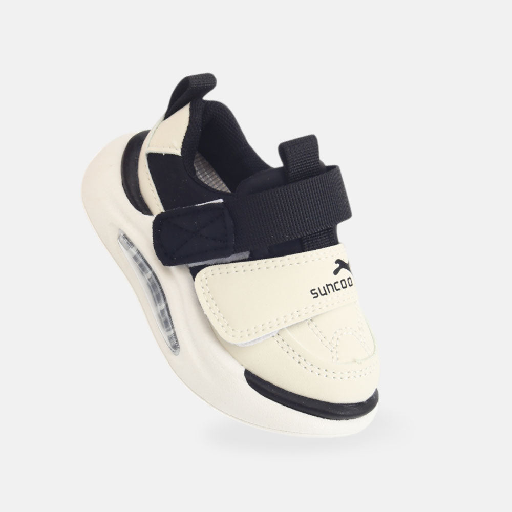 BOY JOGGER WHITE AND BLACK SUNCOO
