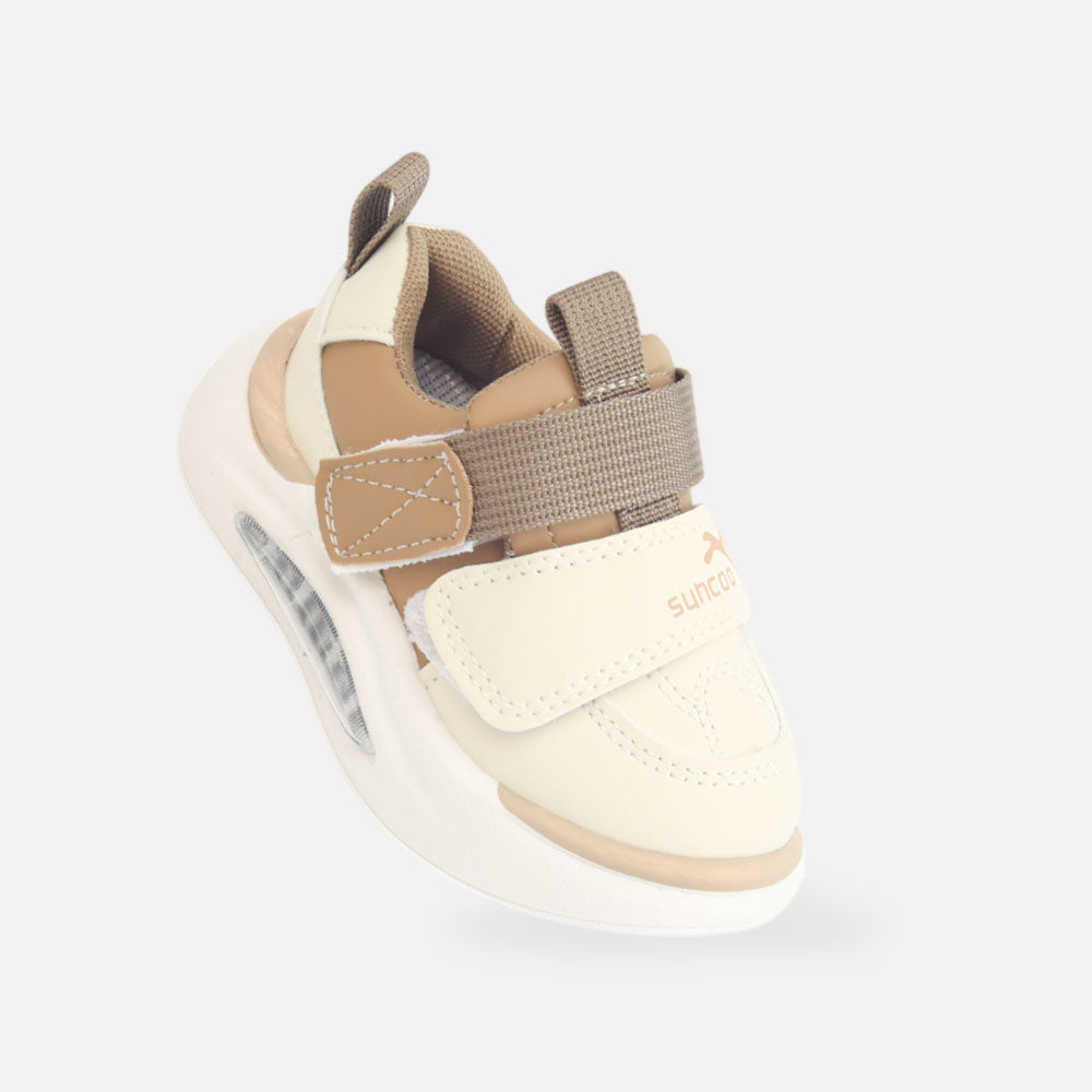 BOY JOGGER BEIGE AND TAN SUNCOO