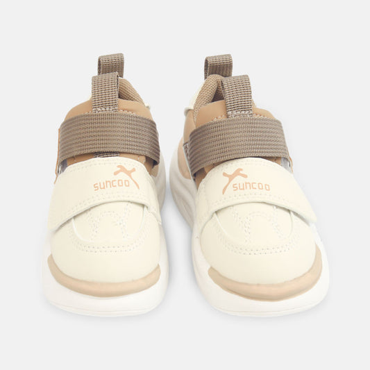 BOY JOGGER BEIGE AND TAN SUNCOO