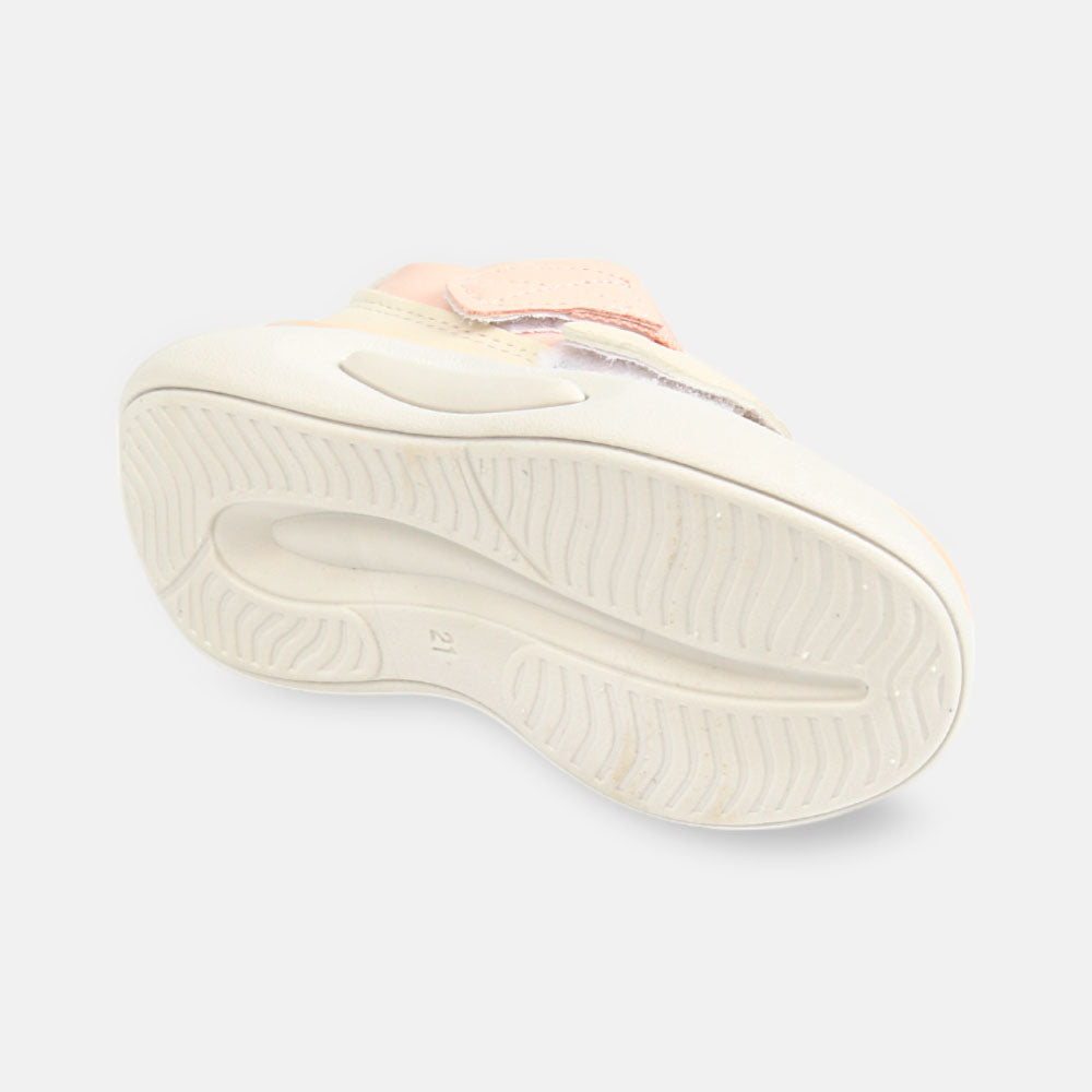 GIRL JOGGER LIGHT PINK AND WHITE