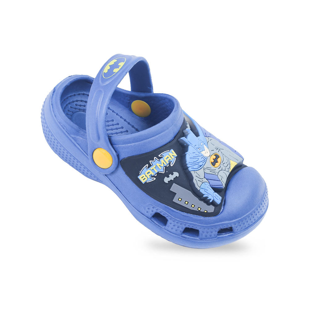 BOY CROCS NAVY BATMAN LED
