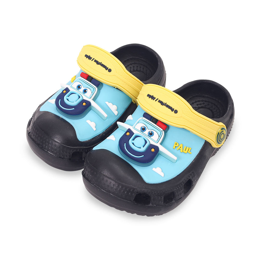 BOY CROCS BLACK JETT