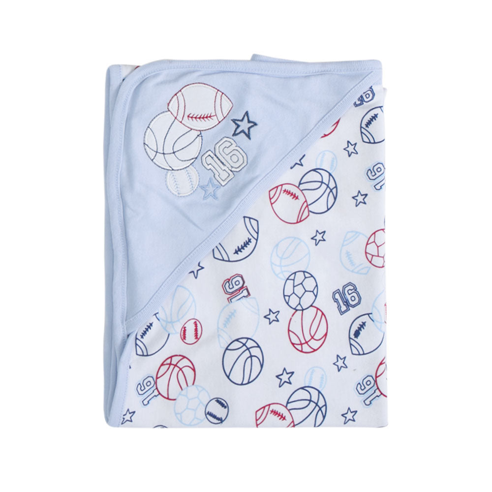 BABY BOY GIFT SET WHITE LIL SPORTSMAN