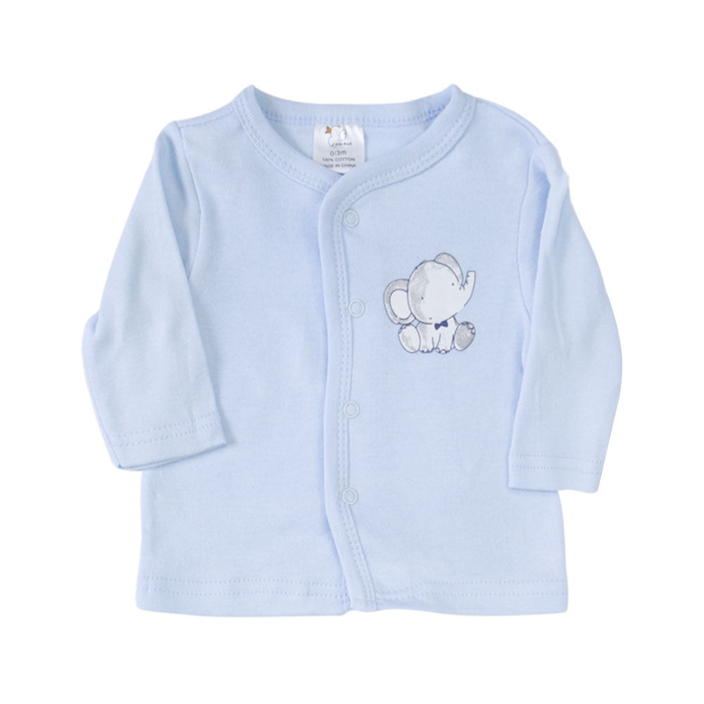 BABY BOY GIFT SET BLUE BABY ELEPHANT