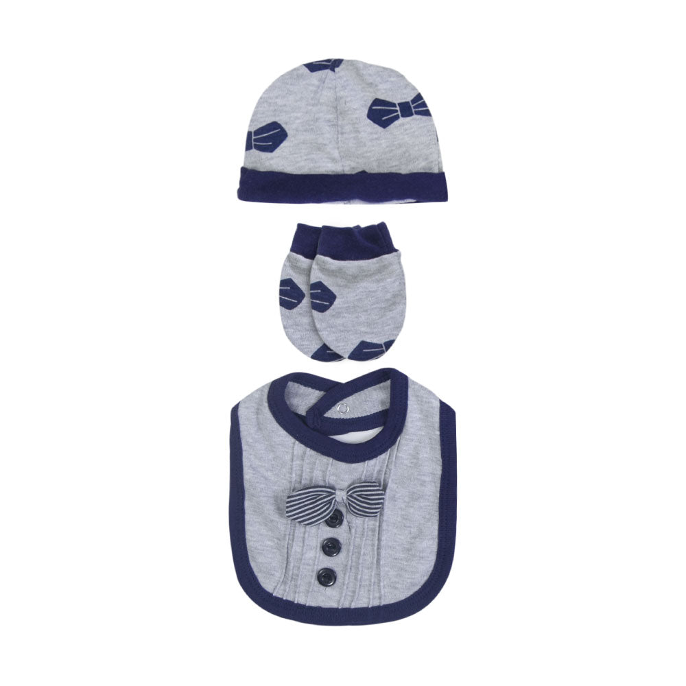 BABY BOY GIFT SET GREY LIL GENTLEMAN