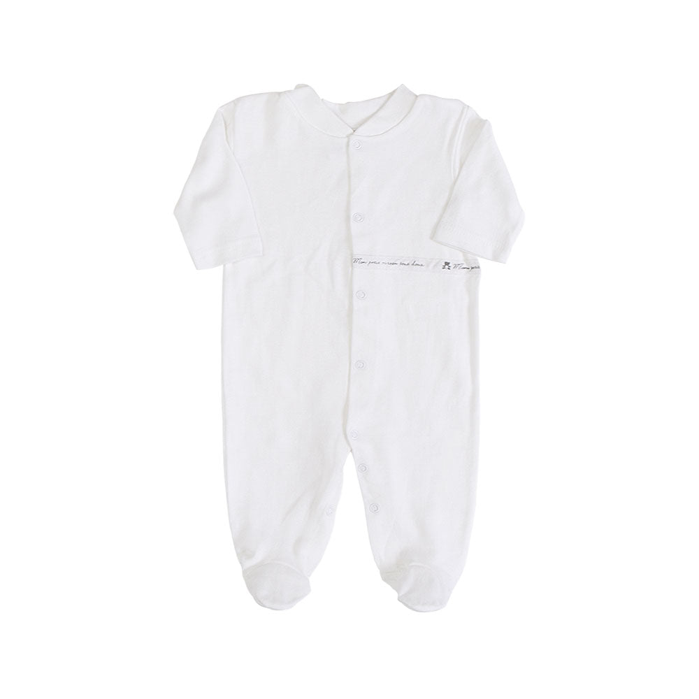 BABY BOY GIFT SET WHITE TEDDY