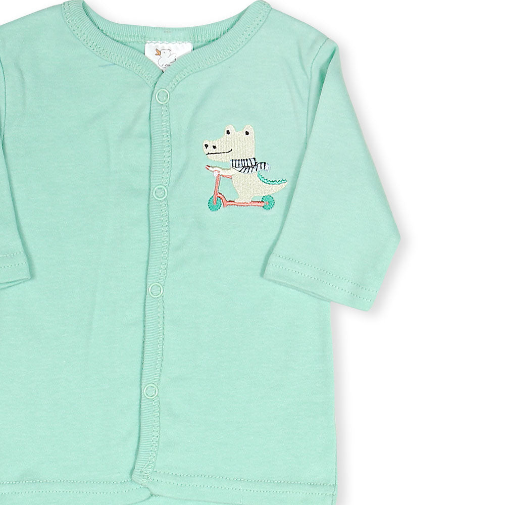 BABY BOY GIFT SET GREEN GATOR