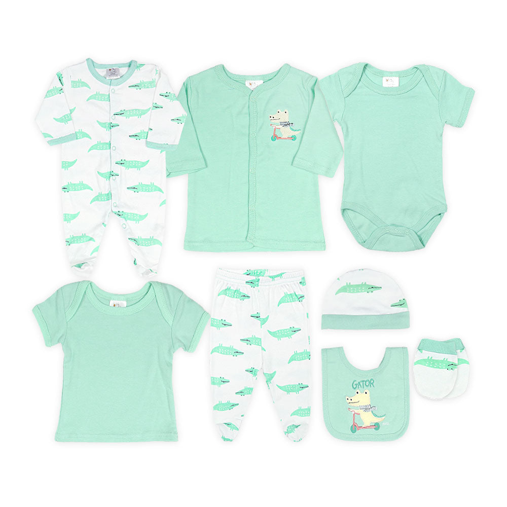 BABY BOY GIFT SET GREEN GATOR