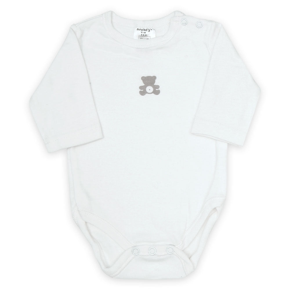 BABY BOY GIFT SET WHITE TEDDY