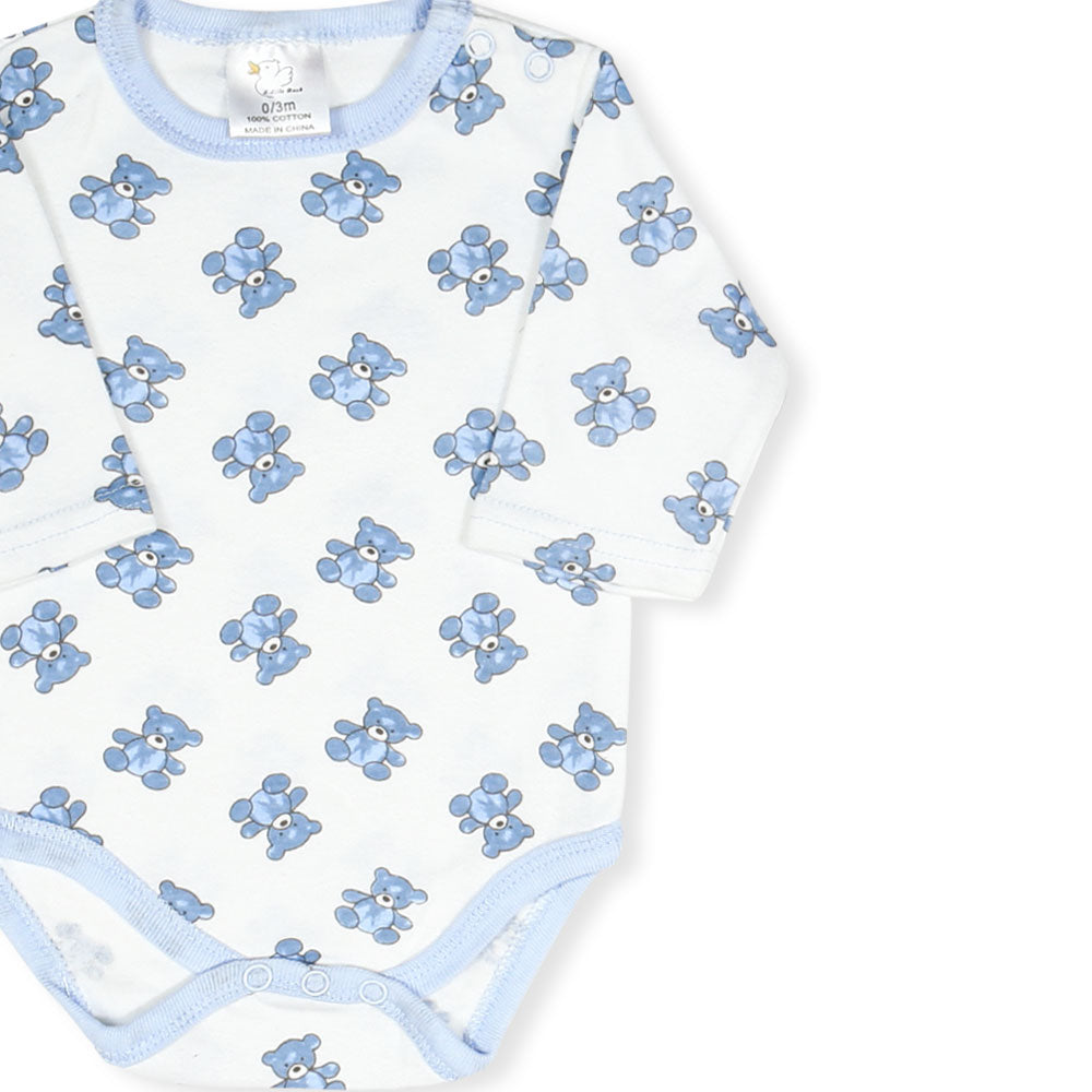 BABY BOY GIFT SET BLUE BABY BEAR BOY