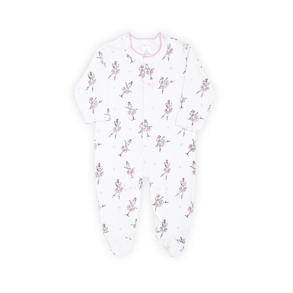 BABY GIRL GIFT SET PINK & WHITE I LOVE DANCE