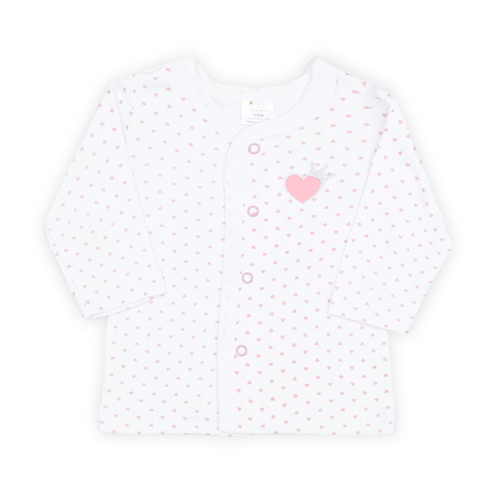 BABY GIRL GIFT SET PINK & WHITE I LOVE DANCE