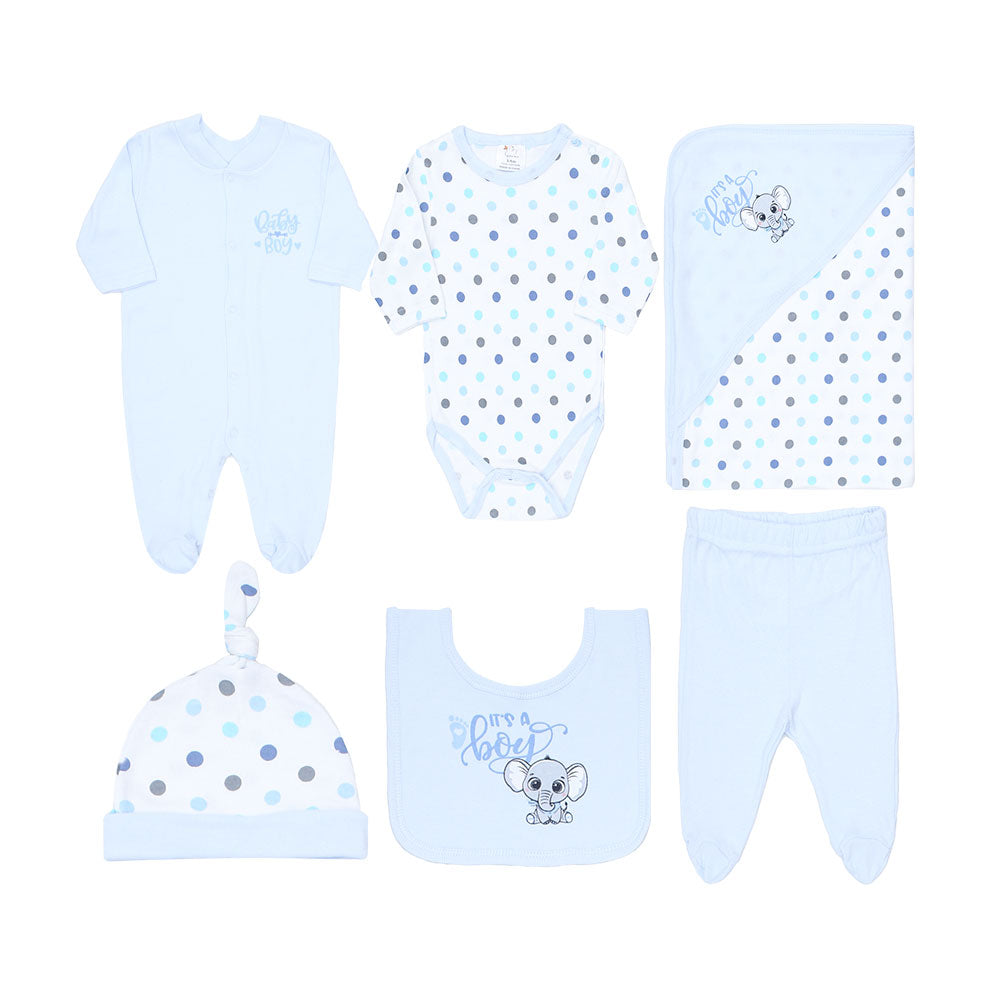 BABY BOY GIFT SET WHITE IT'S A BOY