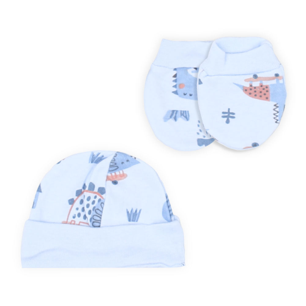BABY BOY GIFT SET WHITE BABY DINO LEGEND