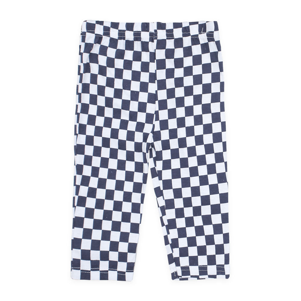 BABY BOY GIFT SET PK-4 WHITE THE FAST LANE CHECKERED