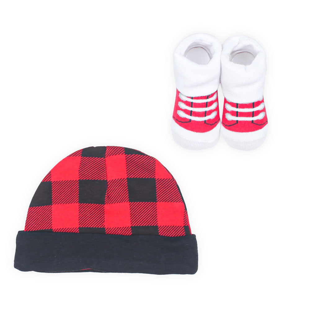 BABY BOY GIFT SET PK-4 GREY BABY BEAR